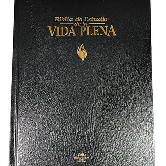 Biblia de Estudio Vida Plena RVR60 | Tapa Dura