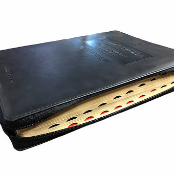 Biblia Letra Super Gigante RVR 1960, Con Referencias Inmediatas, Piel Negro Idx
