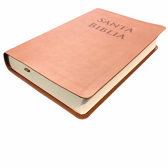 Biblia Valera Purificada 1602, Imitación Piel Café Claro