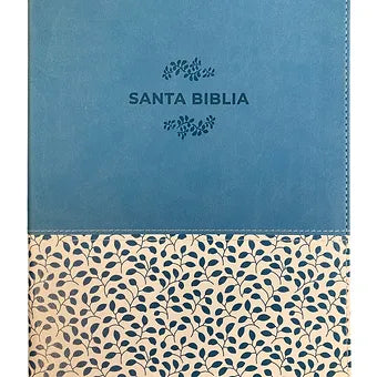 Biblia NTV, Referencia Ultrafina, Letra Grande, SentiPiel Azul
