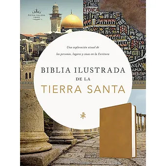Biblia ilustrada de la Tierra Santa RVR60, simil piel