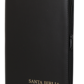 Biblia RVR 1960  Letra Gigante 14 Puntos Imitacion Piel Negro