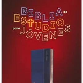 Biblia de Estudio para Jovenes, RVR1960 , Palabras de Jesus en Rojo, / Imitacion