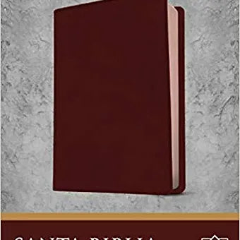 Biblia NTV, Edición Clásica Letra Gigante, SentiPiel Vino Tinto