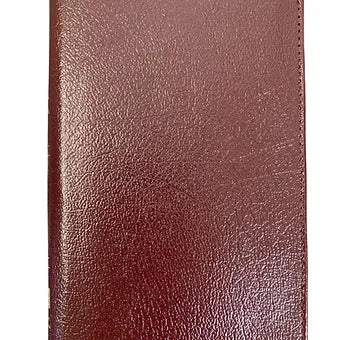 Biblia LBLA ultrafina tamaño bolsillo Con Cierre | Imitacion Piel Vino