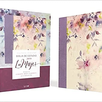 Biblia de Estudio Para La Mujer NVI , Imitación Piel Lila