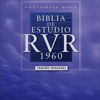 Biblia De Estudio,RVR 1960, Tamaño Manual, Tapa Dura
