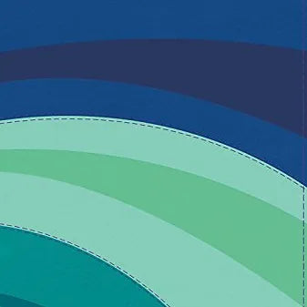 Biblia de Estudio Arco Iris, RVR 1960 | Simil Piel Azul Electrico/Celeste/Turque