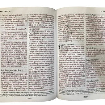 Biblia NTV Letra Gigante Edicion Manual | SentiPiel Negro Con Indice
