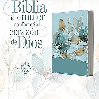 Biblia de la mujer conforme al corazón de Dios | Imitacion Piel Edicion Petalos