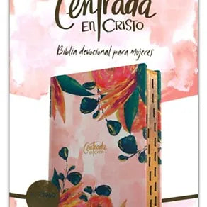 Biblia Devocional Para Mujeres "Centrada en Cristo" RVR 1960, Símil Piel,índex