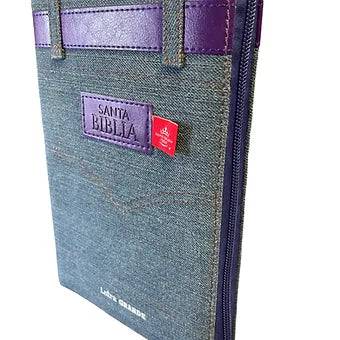 Biblia Tamano Manual Letra Grande 12Pts Con Indice y Cierre | Jean Cinturon Viol