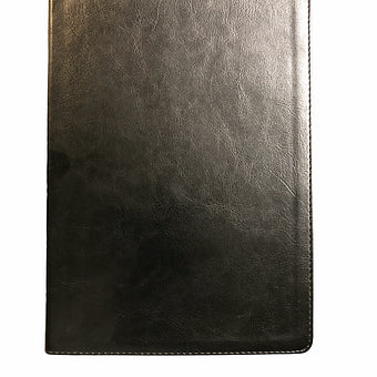 Biblia NTV, Edicion Clasica Letra Gigante, SentiPiel Negro Con Indice