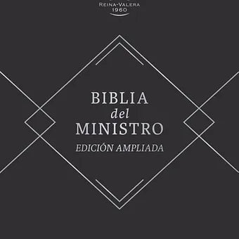 Biblia del ministro RVR60, Edicion ampliada, Piel Fabricada Caoba