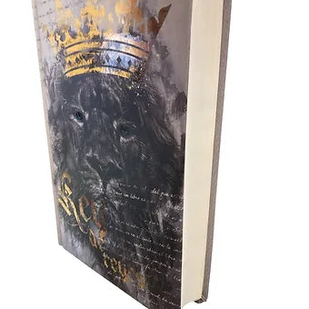 Biblia RVR 1960 Letra Grande, Tamano Manual, Tapa Dura Leon Rey de Reyes