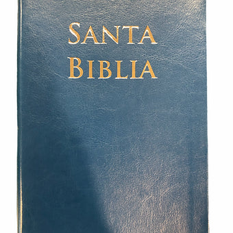Biblia Valera Purificada 1602, Imitación Piel Azul
