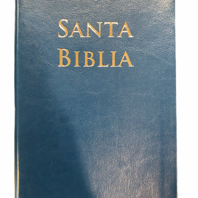 Biblia Valera Purificada 1602, Imitación Piel Azul