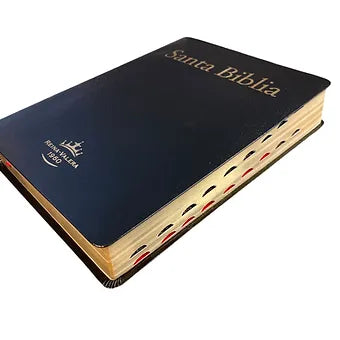 Biblia Letra Super Gigante, RVR 1960, Piel Negro Con Indice