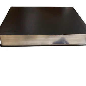 Biblia de Estudio de Apologetica, Imitacion Piel Negro