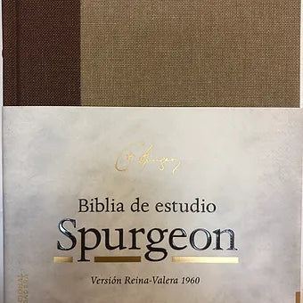 Biblia De Estudio Spurgeon RVR 1960, Tapa Dura