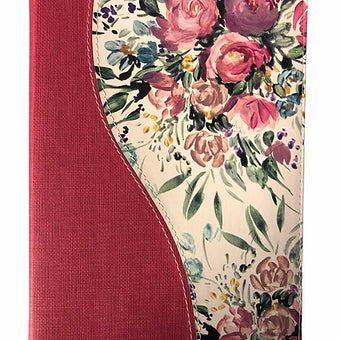 Biblia de una joven conforme al corazon de Dios RVR 1960, Duotono Lujo Floral
