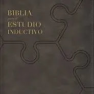 Nueva Biblia para el estudio inductivo NBLA  | Imitacion Piel Gris