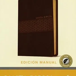 Biblia NTV Letra Gigante Edicion Manual | SentiPiel Cafe Con Indice