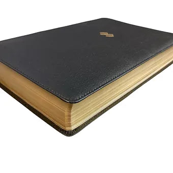 Biblia Tematica de Estudio RVR60 | Piel Genuina Negro