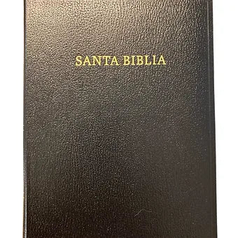Biblia Letra Grande Tamaño Manual, RVR 1960 | Imitación Piel Negro