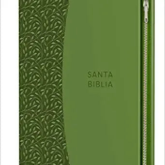 Biblia RVR60 Letra Grande  12 Puntos , Simil Piel Verde