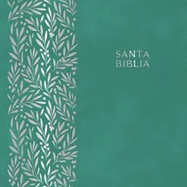 Biblia letra gigante RVR 1960, Simil Piel Verde Esmeralda con indice