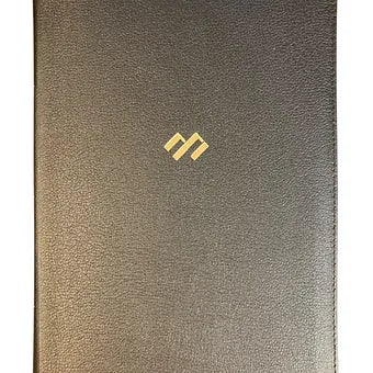 Biblia Tematica de Estudio RVR60 | Piel Genuina Negro