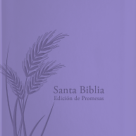 Biblia de Promesas Tamaño Manual RVR 1960, Piel Lavanda con Índice