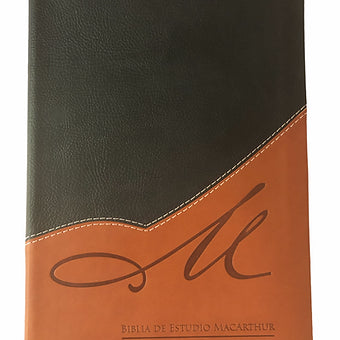Biblia De Estudio MacArthur RVR 1960, Piel Italiana Con Índice