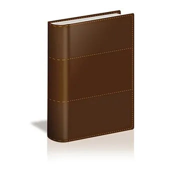 Biblia De Estudio Vida Plena, RVR 1960, Piel Italiana Marrón
