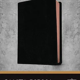 Biblia NTV, Edicion Clasica Letra Gigante, SentiPiel Negro Con Indice