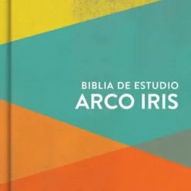 Biblia De Estudio Arco Iris RVR 1960, Tapa Dura Multicolor