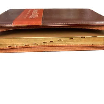 Biblia Letra Super Gigante RVR 1960, Piel Marron Con Indice