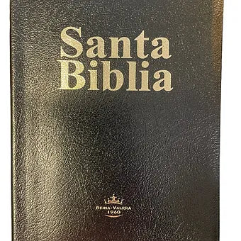 Biblia Letra Gigante RVR 1960, Imitacion Piel Negro Con index