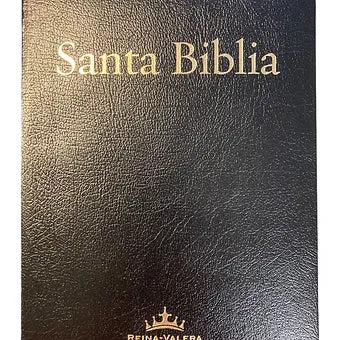Biblia Letra Super Gigante, RVR 1960, Piel Negro Con Indice