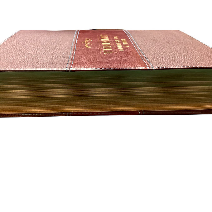 Biblia de Estudio Swindoll, Piel Fabricada Dos Tonos NTV