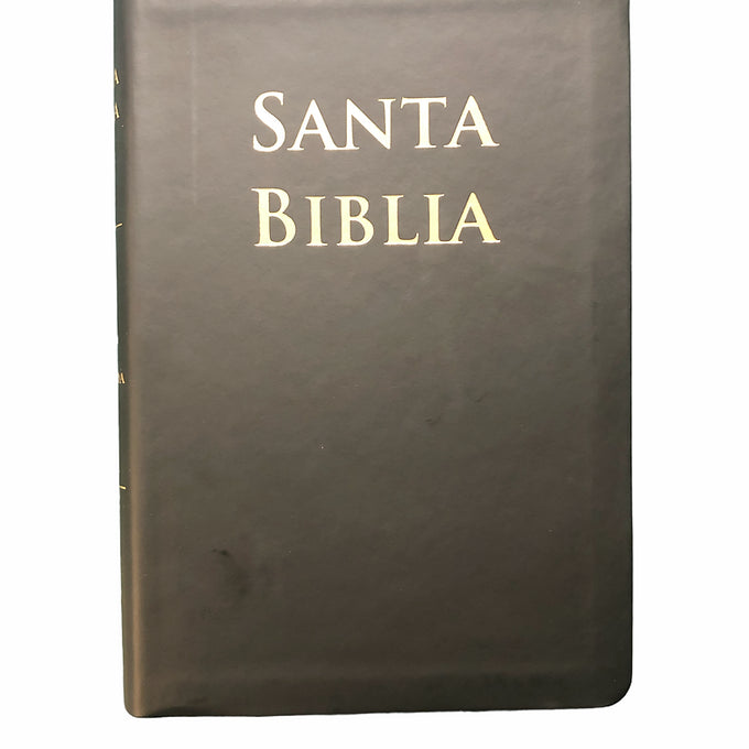 Biblia Valera Purificada 1602, Imitación Piel Negro