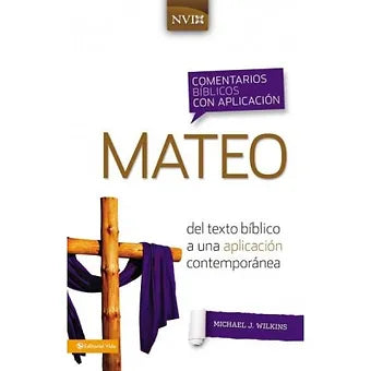 Comentario biblico con aplicacion Mateo NVI, Tapa Dura