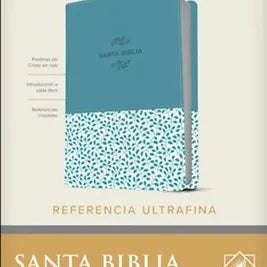 Biblia De Referencia Ultrafina NTV, Letra Grande, SentiPiel Azul Con Índice