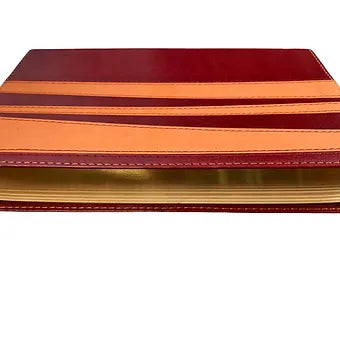 Biblia De Promesas Edicion Jovenes RVR 1960, Piel Especial Marron-Amarillo