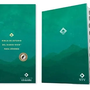 Biblia de estudio del diario vivir para jovenes NTV | Tapa Dura Verde