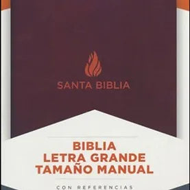 Biblia Letra Grande Tamaño Manual RVR 1960, Índice , Símil Piel Café