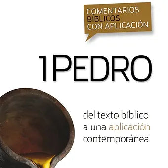 Comentario biblico con aplicacion NVI 1 Pedro,  Tapa Rustica