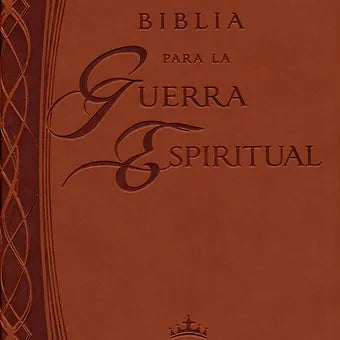 Biblia Para La Guerra Espiritual RVR 1960, Imitacion Piel Marron