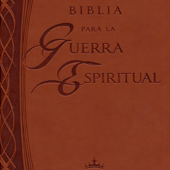 Biblia Para La Guerra Espiritual RVR 1960, Imitacion Piel Marron